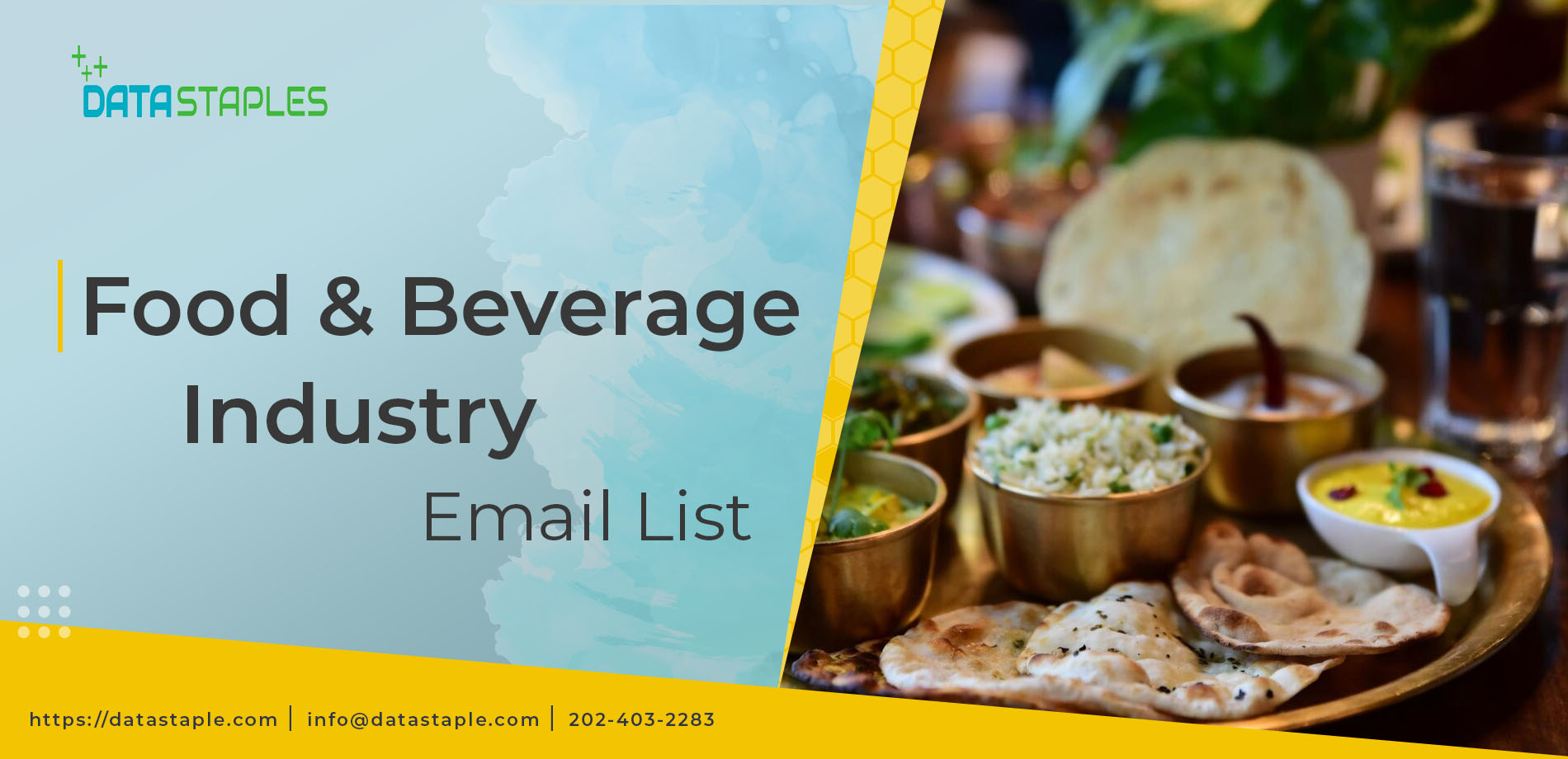 Food and Beverage Industry Email List | DataStaples