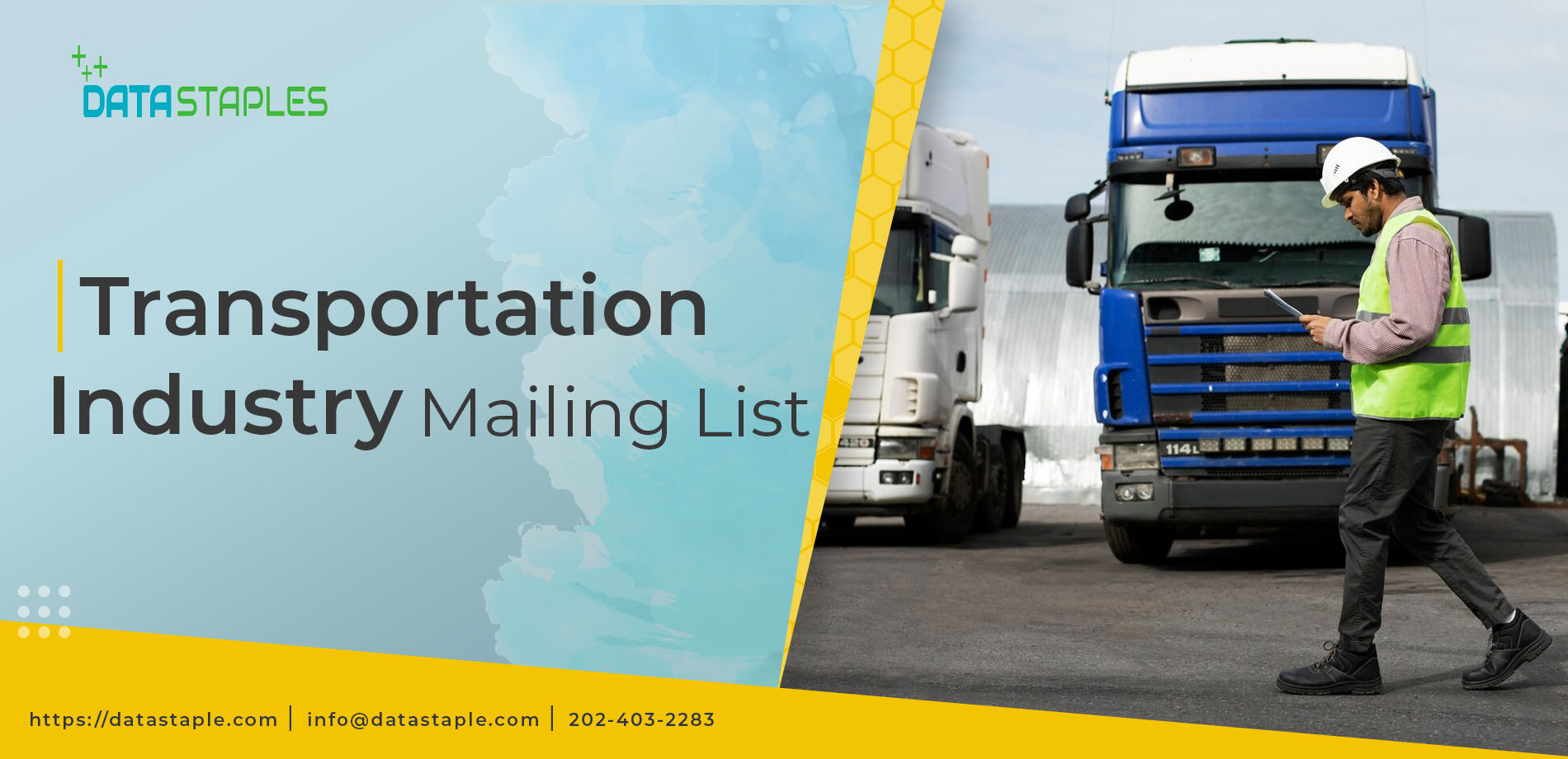 Transportation Industry Email List | DataStaples