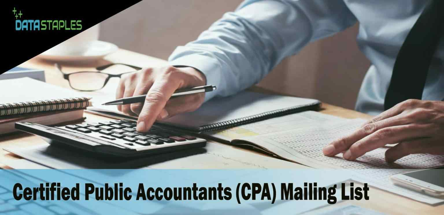 Certfied Public Accountants Mailing List | DataStaples