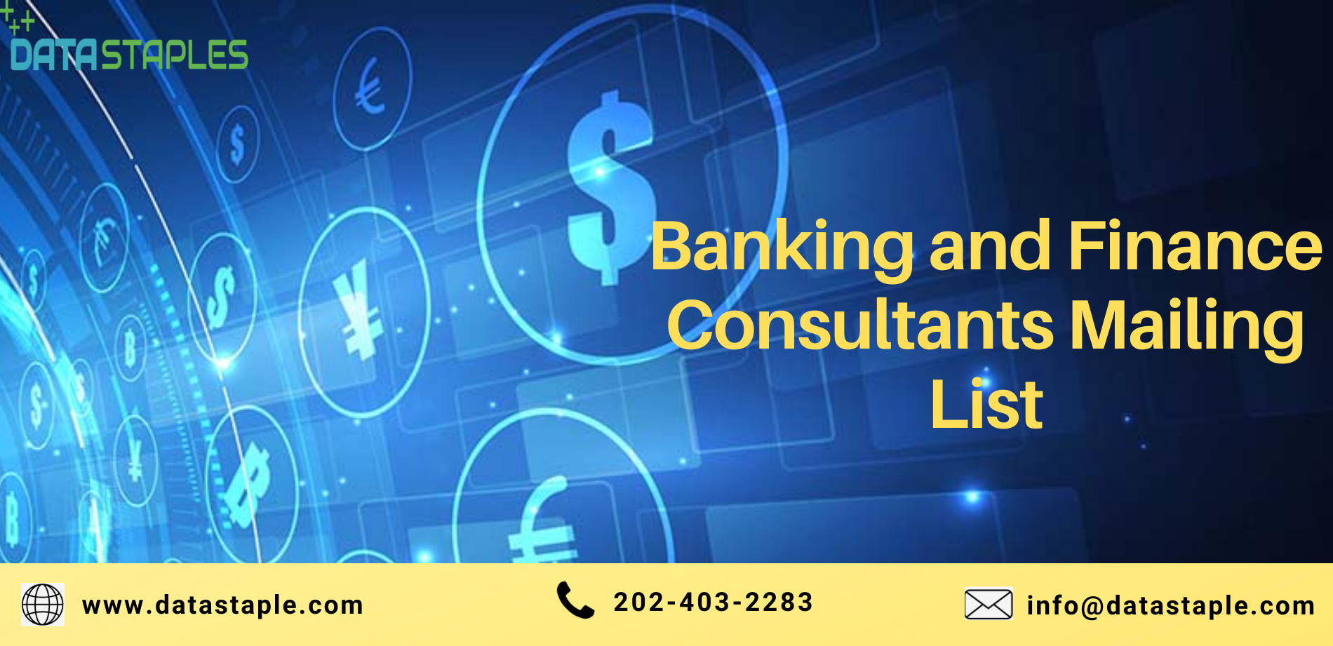 Banking and Finance Consultants Mailing List Datastaples