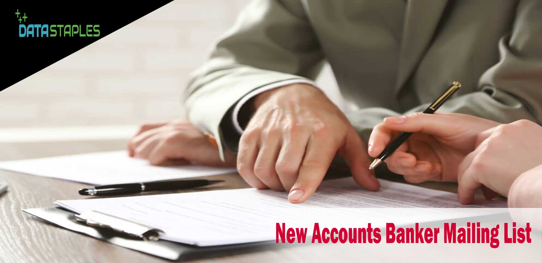 New Accounts Banker Mailing List | DataStaples