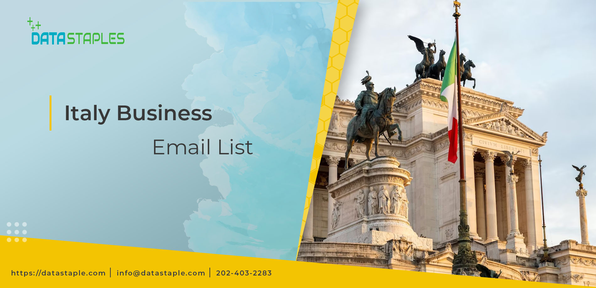 Italy Business Email List | DataStaples