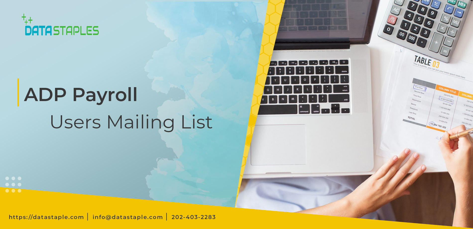 ADP Payroll Users Mailing List | DataStaples