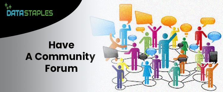 Have A Community Forum | DataStaples