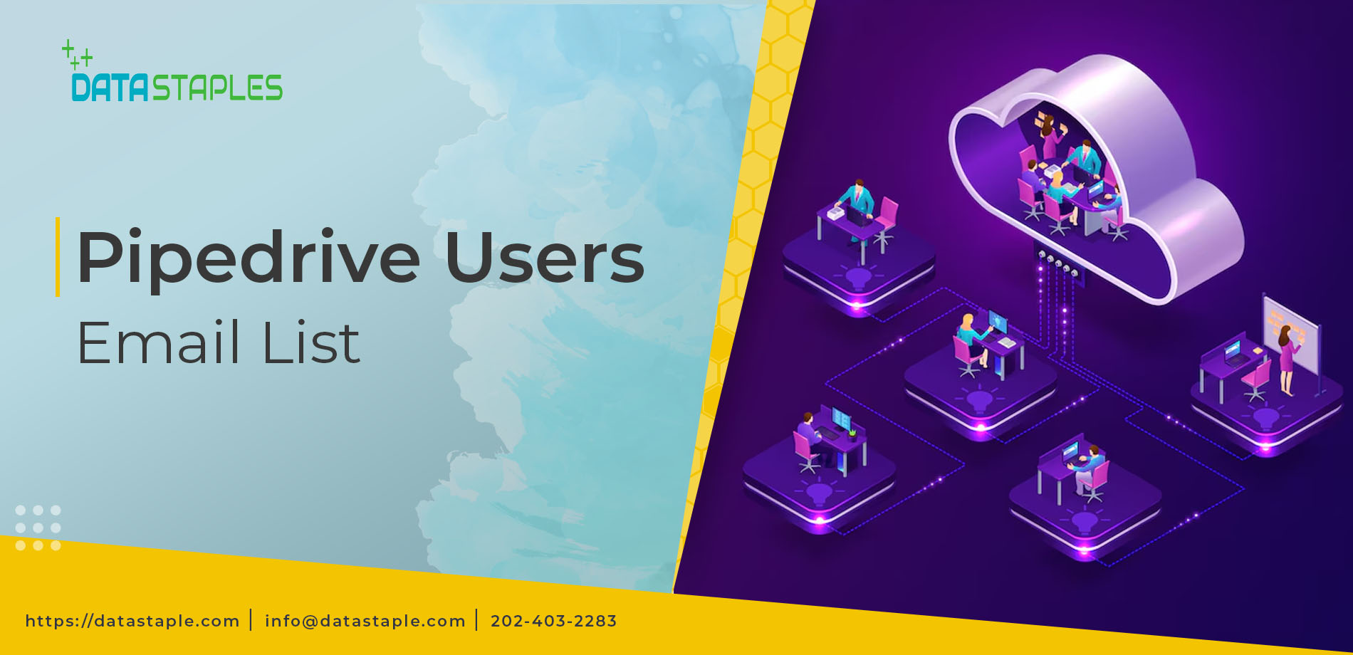 Pipedrive Users Email List | DataStaples
