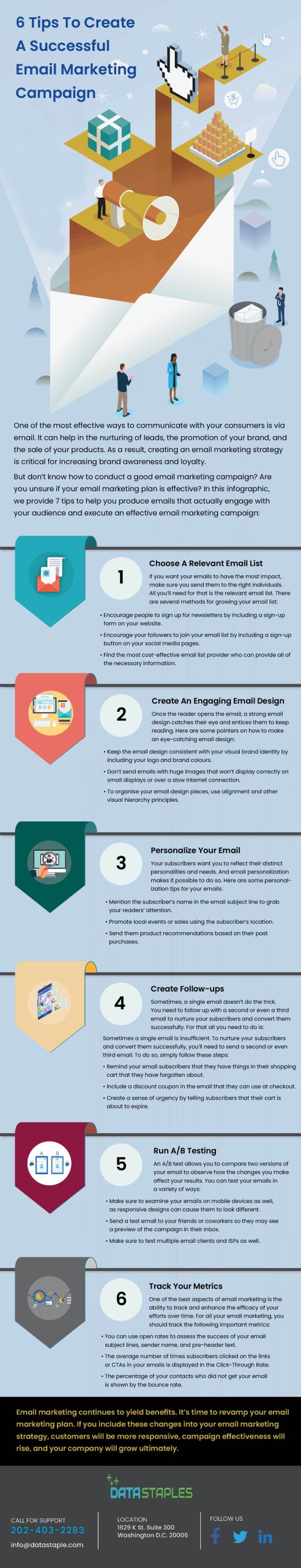 6 Tips To Create A Successful Email Marketing Campaign | DataStaples