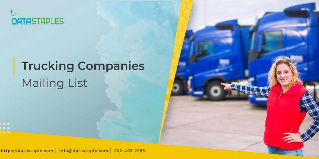 Trucking Companies Email List | DataStaples