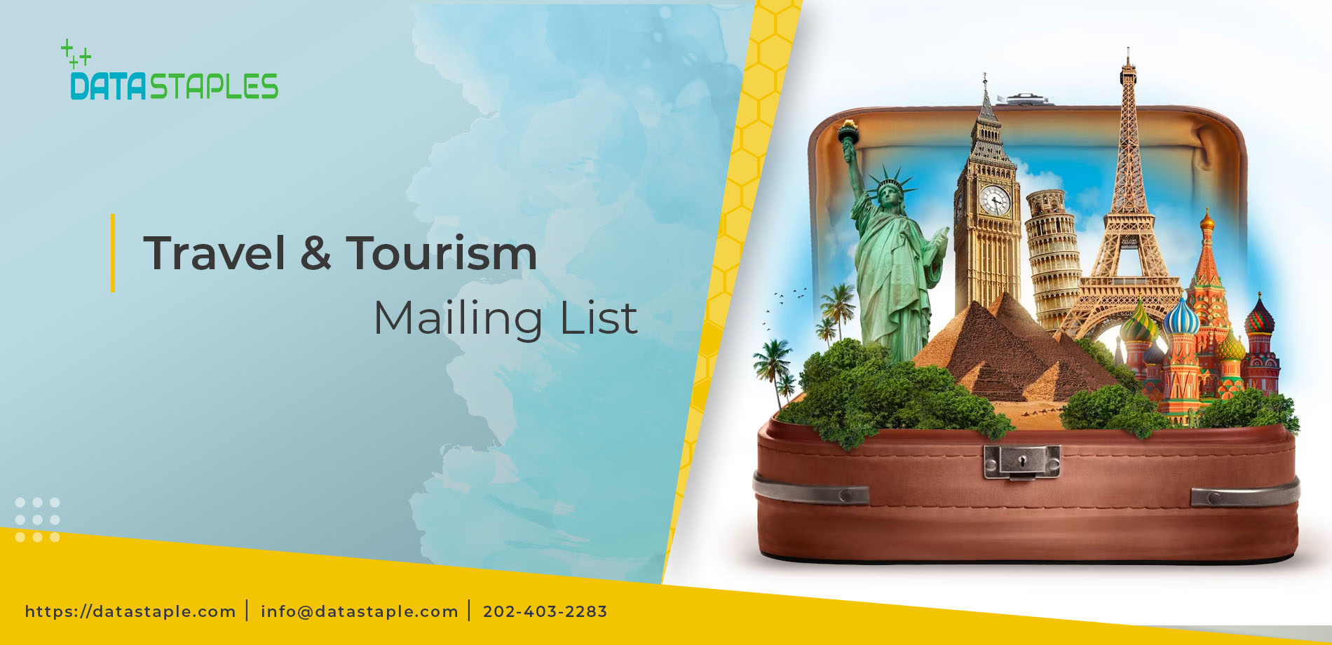 Travel and Tourism Mailing List | DataStaples