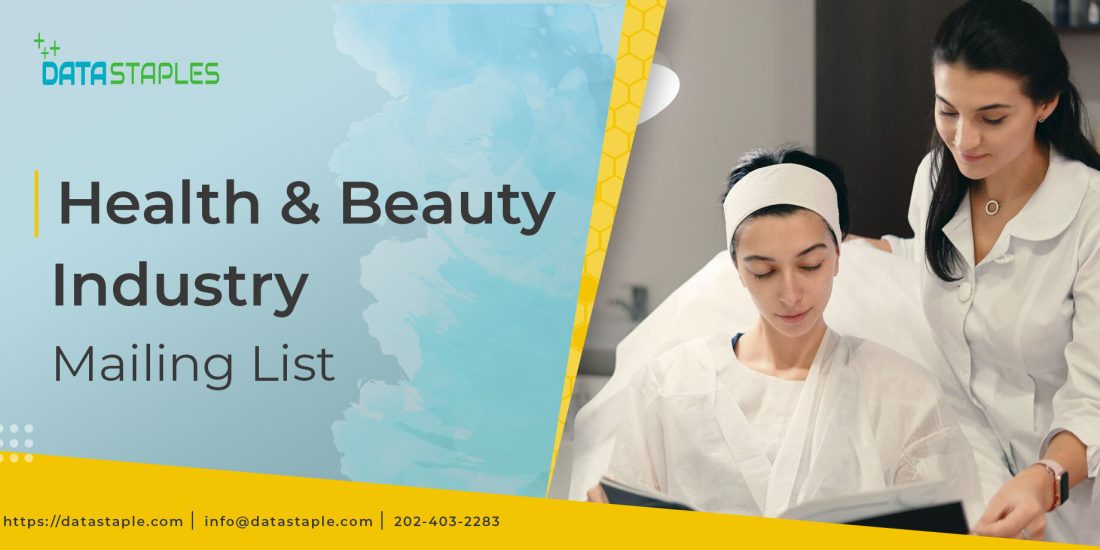 Health and Beauty Industry Email List | DataStaples